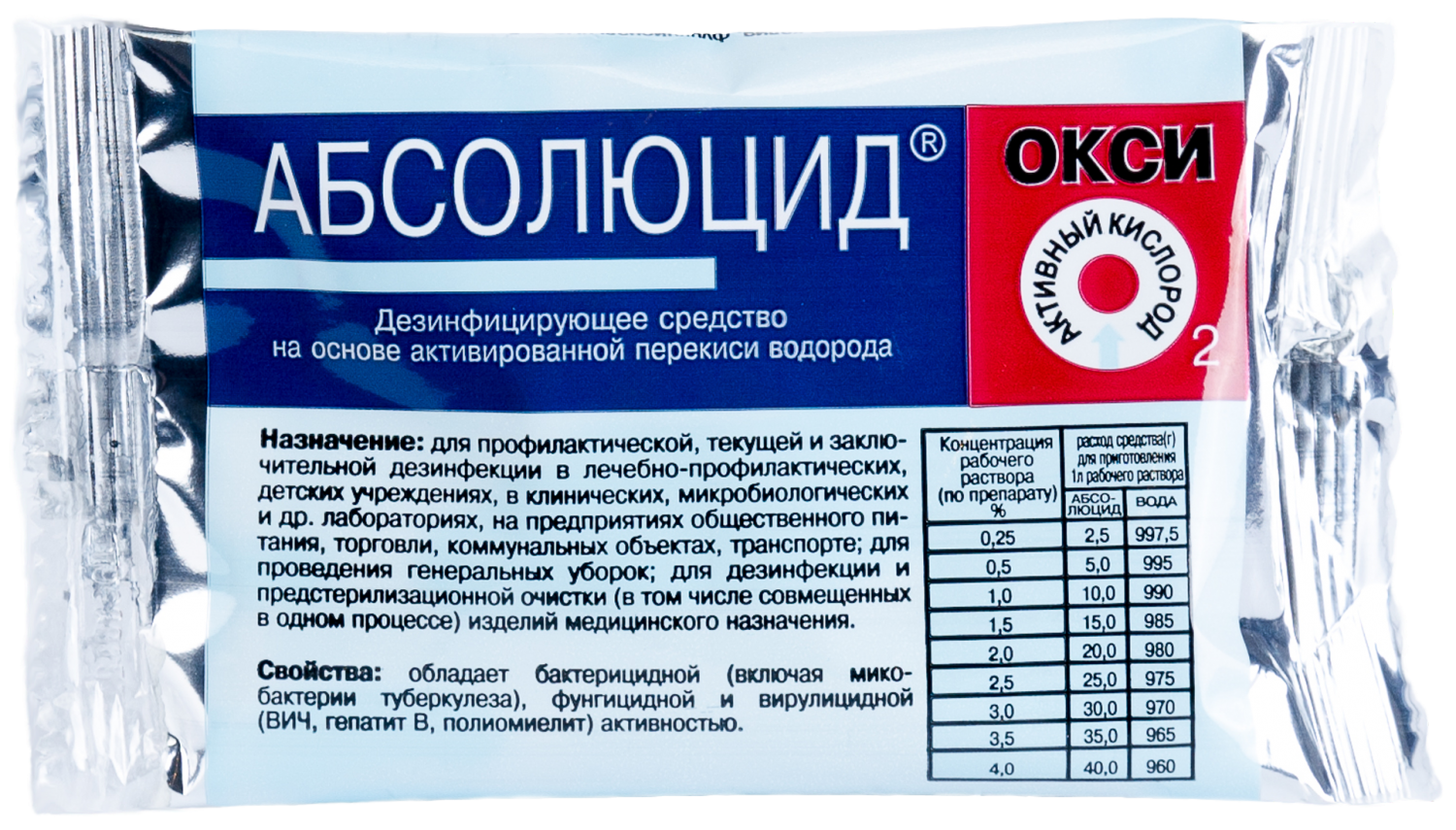 АБСОЛЮЦИД окси